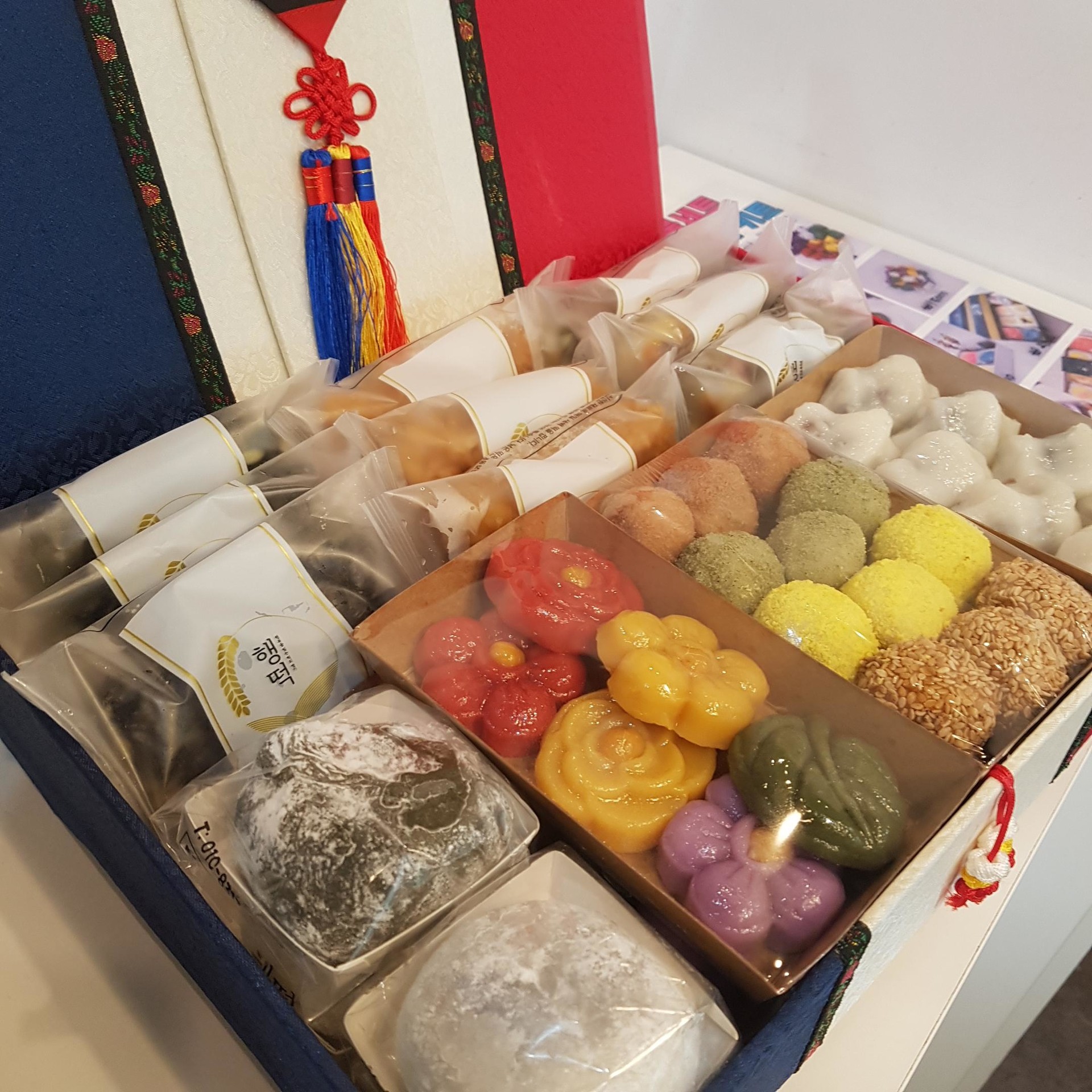 모듬 실크상자 (소)